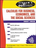 Dowling, Edward Dowling, Edward T. Dowling, Dowling Edward - Calculus For Business, Economics And Social Sciences