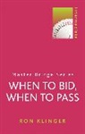 Ron Klinger - When To Bid, When To Pass