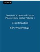 Donald Davidson, Donald ( Davidson, Donald (University of California Davidson - Essays on Actions and Events