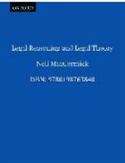 Neil MacCormick, Neil (Formerly Regius Professor Emeritus of Public Law and the Law of Nature and Nations in the University of Edinburgh) MacCormick - Legal Reasoning And Legal Theory