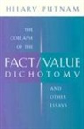 Hilary Putnam, Putnam Hilary - The Collapse of the Fact/Value Dichotomy and Other Essays