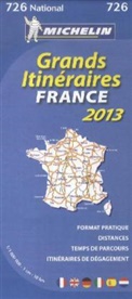 Carte nationale 726, XXX - Grands itinéraires France 2013