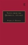 Pamela J. Benson, Professor Pamela J. Benson, Pamela Joseph Benson, Anne Lake Prescott, Betty S. Travitsky - Texts From the Querelle, 1521-1615