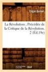 Edgar Quinet, Quinet E, QUINET EDGAR - La revolution precedee de la