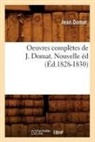 Jean Domat, Domat j, Domat J., DOMAT JEAN - Oeuvres completes de j. domat.