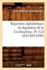 Fonssagrives J. B., Jean-Baptiste Fonssagrives, Fonssagrives j b, Fonssagrives J. B., FONSSAGRIVES J-B. - Repertoire alphabetique de