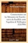 Pierre-Joseph Proudhon, Proudhon P J, PROUDHON P-J. - Commentaires sur les memoires de