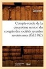 Collectif - Compte rendu de la cinquieme