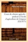 Pierre-Paul Deha(c)Rain, Pierre-Paul Deherain, Pierre-Paul Dehérain, Deherain p p, DEHERAIN PIERRE-PAUL - Cours de chimie agricole: