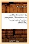 Sans Auteur, Collectif, Sans Auteur, XXX, Hachette Livre - Le stile et maniere de composer,