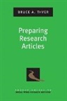 Bruce Thyer, Bruce A Thyer, Bruce A. Thyer - Preparing Research Articles