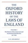 R H Helmholz, R. H. Helmholz, R. H. (Professor Helmholz, R. H./ Baker Helmholz - The Oxford History of the Laws of England
