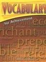 Not Available (NA), Margaret Ann Richek, Vach, Great Source - Vocabulary for Achievement