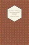 Robert Lo Stevenson, Robert Louis Stevenson - Virginibus Puerisque