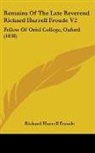 Richard Hurr Froude, Richard Hurrell Froude - Remains of the Late Reverend Richard Hur
