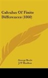 George Boole, J. F. Moulton - Calculus of Finite Differences (1860)