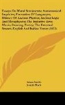 Adam Smith, Joseph Black, James Hutton - Essays on Moral Sentiments; Astronomical