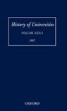 Mordechai (EDT) Feingold, Mordechai Feingold - History of Universities