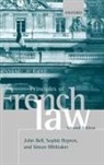 John Bell, John/ Boyron Bell, Sophie Boyron, Simon Whittaker - Principles of French Law
