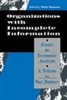 Mukul Majumdar, Mukul (Cornell University Majumdar, Mukul Majumdar - Organization With Incomplete Information