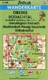 Fritsc Landkartenverlag - Rodachtal - Steinwiesen. Wallenfels 1 : 35 000. Fritsch Wanderkarte
