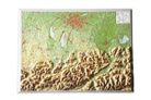 Mario Engelhardt, André Markgraf - Bayerisches Oberland, Reliefkarte, Klein