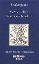 William Shakespeare - Wie es euch gefällt. As You Like It