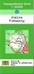 Topographische Karte Bayern Freilassing