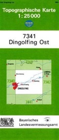 Breitband und Vermessung Landesamt für Digitalisierung, Breitband und Vermessung Landesamt für Digitalisierung - Topographische Karte Bayern Dingolfing Ost