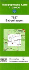 Breitband und Vermessung Landesamt für Digitalisierung, Landesam für Digitalisierung Breitband un, Breitband und Vermessung Landesamt für Digitalisierung - Topographische Karte Bayern Babenhausen