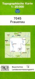 Topographische Karte Bayern Frauenau