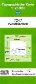 Breitband und Vermessung Landesamt für Digitalisierung, Landesam für Digitalisierung Breitband un, Breitband und Vermessung Landesamt für Digitalisierung - Topographische Karte Bayern Waldkirchen