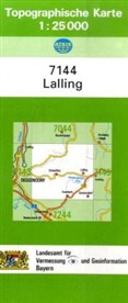Breitband und Vermessung Landesamt für Digitalisierung, Breitband und Vermessung Landesamt für Digitalisierung - Topographische Karte Bayern Lalling