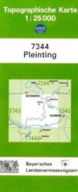 Breitband und Vermessung Landesamt für Digitalisierung, Breitband und Vermessung Landesamt für Digitalisierung - Topographische Karte Bayern Pleinting