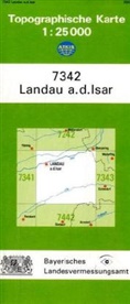Breitband und Vermessung Landesamt für Digitalisierung, Breitband und Vermessung Landesamt für Digitalisierung - Topographische Karte Bayern Landau a. d. Isar