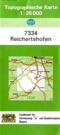 Breitband und Vermessung Landesamt für Digitalisierung, Breitband und Vermessung Landesamt für Digitalisierung - Topographische Karte Bayern Reichertshofen