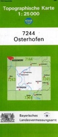 Breitband und Vermessung Landesamt für Digitalisierung, Breitband und Vermessung Landesamt für Digitalisierung - Topographische Karte Bayern Osterhofen