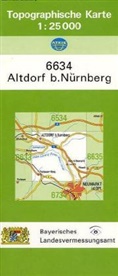 Breitband und Vermessung Landesamt für Digitalisierung, Breitband und Vermessung Landesamt für Digitalisierung - Topographische Karte Bayern Altdorf b. Nürnberg
