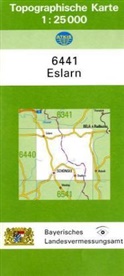 Topographische Karte Bayern Eslarn