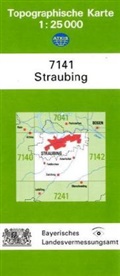 Breitband und Vermessung Landesamt für Digitalisierung, Breitband und Vermessung Landesamt für Digitalisierung - Topographische Karte Bayern Straubing