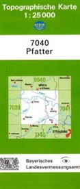 Breitband und Vermessung Landesamt für Digitalisierung, Breitband und Vermessung Landesamt für Digitalisierung - Topographische Karte Bayern Pfatter