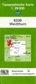 Breitband und Vermessung Landesamt für Digitalisierung, Breitband und Vermessung Landesamt für Digitalisierung - Topographische Karte Bayern Waldthurn