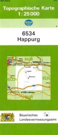 Breitband und Vermessung Landesamt für Digitalisierung, Breitband und Vermessung Landesamt für Digitalisierung - Topographische Karte Bayern Happurg