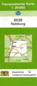 Breitband und Vermessung Landesamt für Digitalisierung, Breitband und Vermessung Landesamt für Digitalisierung - Topographische Karte Bayern Nabburg