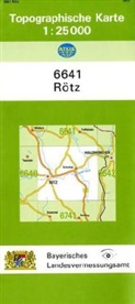 Breitband und Vermessung Landesamt für Digitalisierung, Breitband und Vermessung Landesamt für Digitalisierung - Topographische Karte Bayern Rötz
