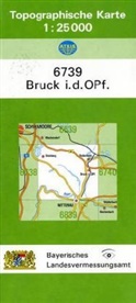 Breitband und Vermessung Landesamt für Digitalisierung, Breitband und Vermessung Landesamt für Digitalisierung - Topographische Karte Bayern Bruck i. d. OPf.