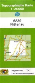 Breitband und Vermessung Landesamt für Digitalisierung, Breitband und Vermessung Landesamt für Digitalisierung - Topographische Karte Bayern Nittenau