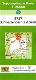 Breitband und Vermessung Landesamt für Digitalisierung, Landesamt für Digitalisierung Breitband und Vermes, Landesam für Digitalisierung Breitband un, Breitband und Vermessung Landesamt für Digitalisierung - Topographische Karte Bayern Schwarzenbach a. d. Saale