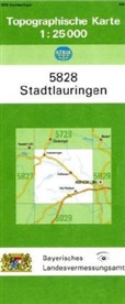 Breitband und Vermessung Landesamt für Digitalisierung, Breitband und Vermessung Landesamt für Digitalisierung - Topographische Karte Bayern Stadtlauringen