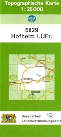 Breitband und Vermessung Landesamt für Digitalisierung, Breitband und Vermessung Landesamt für Digitalisierung - Topographische Karte Bayern Hofheim i. UFr.
